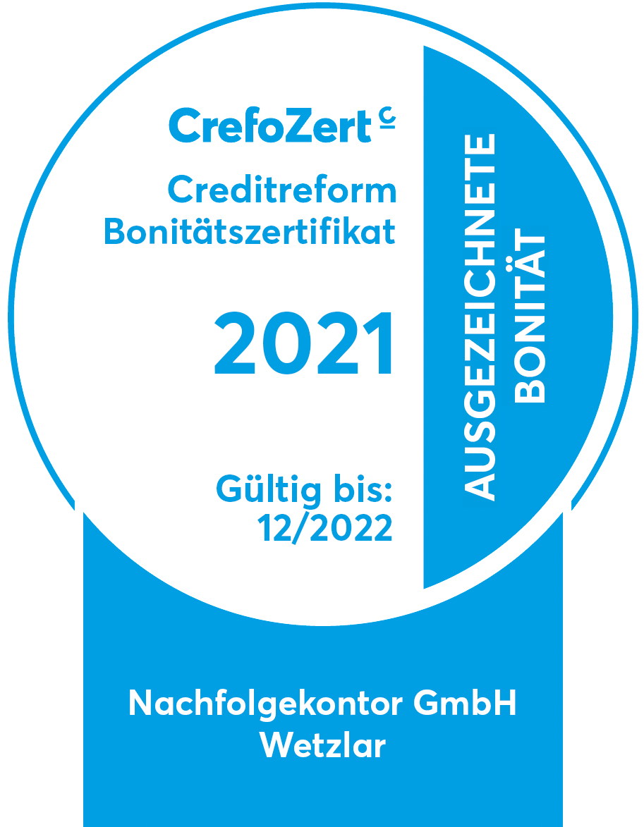 Logo CrefoZert Nachfolgekontor GmbH